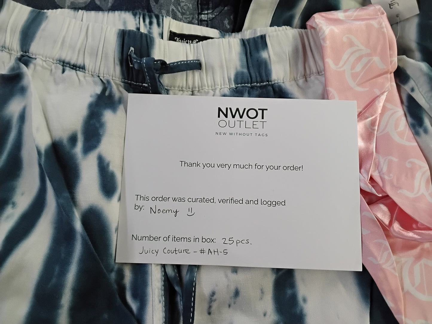 JUICY COUTURE | Women's Assorted Apparel | BRANDED BOX | NWT | 25 Pieces | Small Box #AH-5