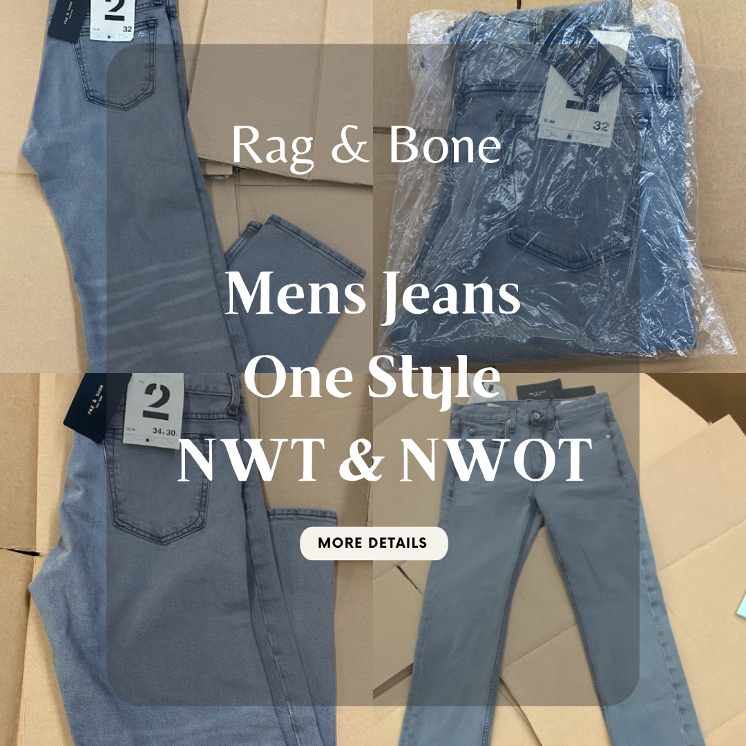 Rag & Bone, Men's Denim Jeans, NWT/NWOT, Small Box