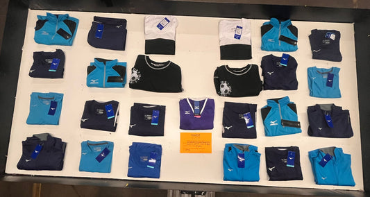 LA Brands | Mizuno | Assorted Athletic Apparel | 25 Pieces | Small Box #SMA-82