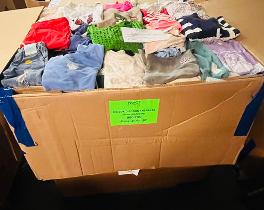 Target | Assorted Apparel | 950 Pieces | Shelf Pulls & Returns | Pallet #PA-197