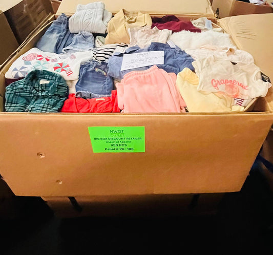 Target | Assorted Apparel | 950 Pieces | Shelf Pulls & Returns | Pallet #PA-196