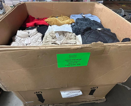 Tahari and more | Assorted Apparel | 600 Pieces | New with Tag | Pallet #PA-318