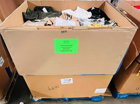 Tahari and more | Assorted Apparel | 600 Pieces | New with Tag | Pallet #PA-310