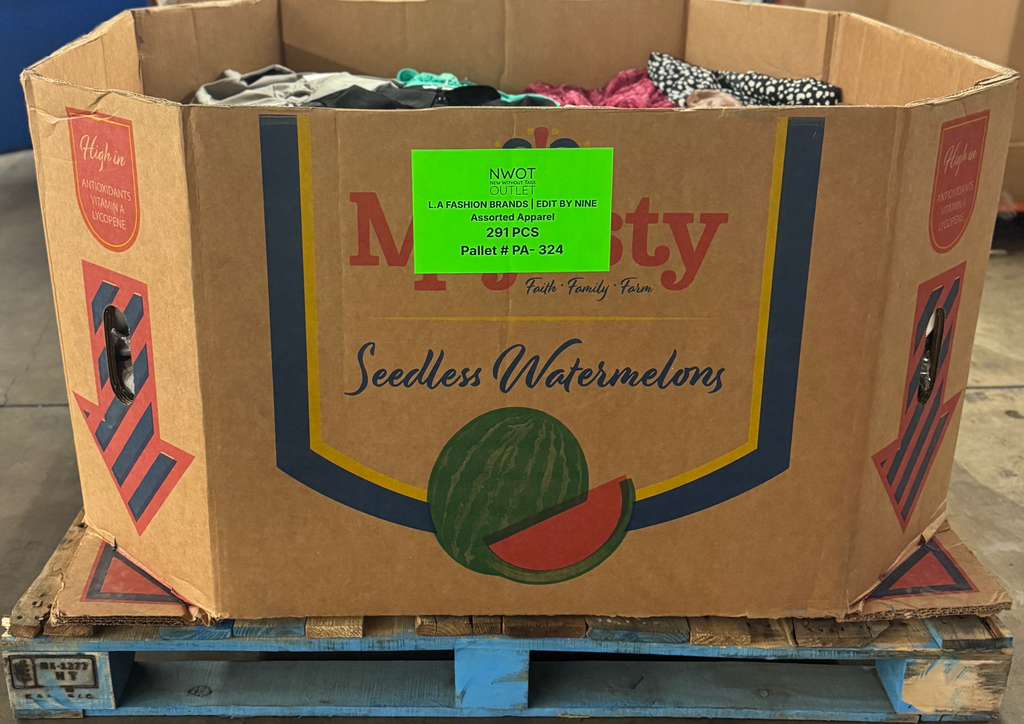 LA Brands | Edit by Nine | Assorted Apparel | 300 Pieces | Pallet #PA-324