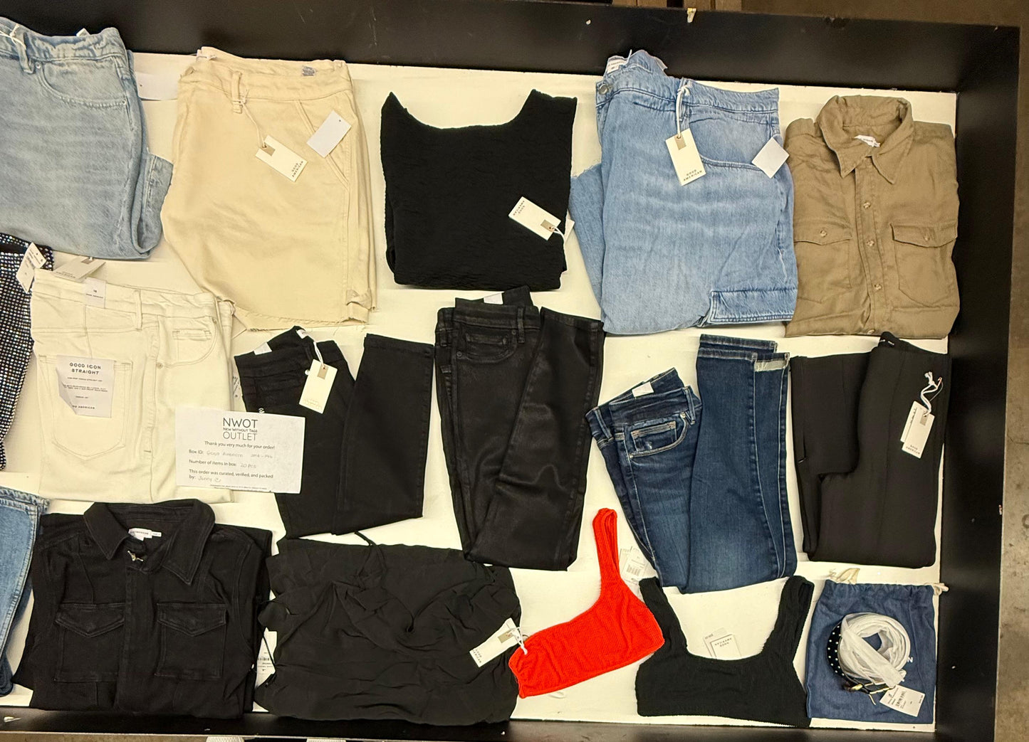 Good American | Assorted Women's Apparel | 20 Pieces | SMALL BOX # SMA-146