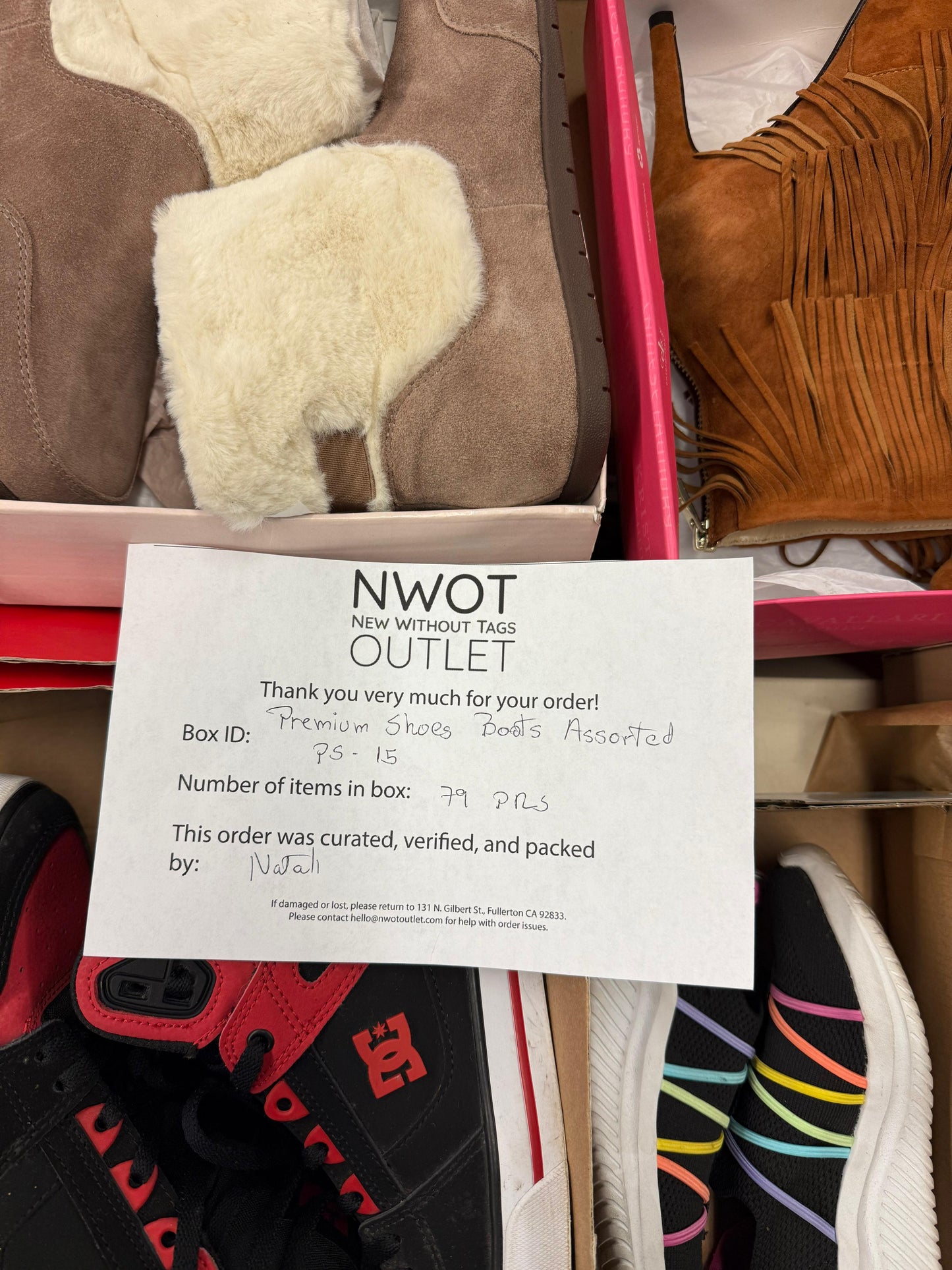 Premium Shoes | Boots Assorted | 79 pairs | Pallets # PS-15