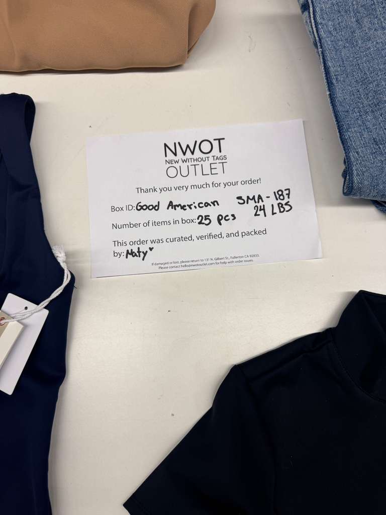 Good American | Assorted Women's Apparel | 25 Pieces | SMALL BOX # SMA-187