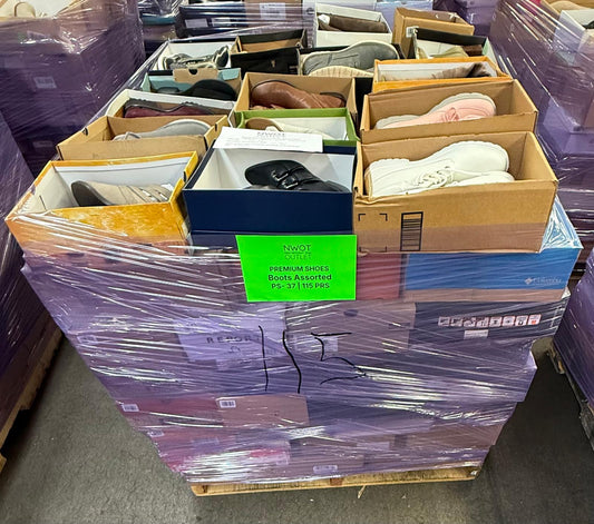 Premium Shoes | Boots Assorted | 115 pairs | Pallets # PS-37