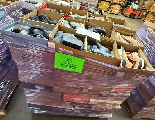 Premium Shoes | Boots Assorted | 98 pairs | Pallets # PS-39