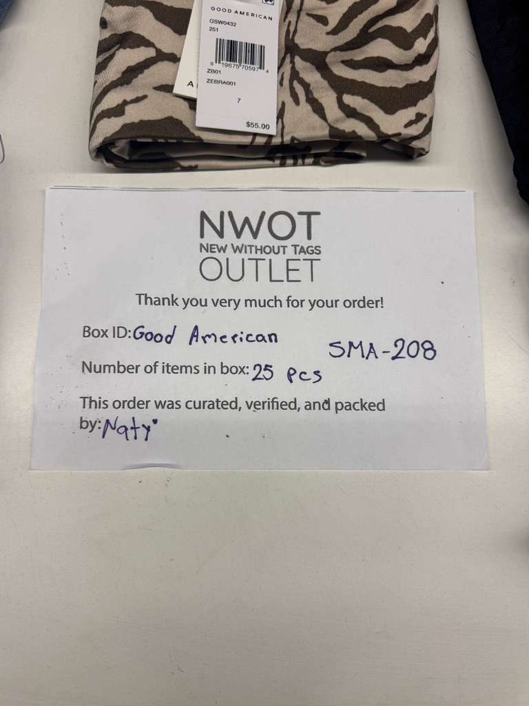 Good American | Assorted Women's Apparel | 25 Pieces | SMALL BOX # SMA-208