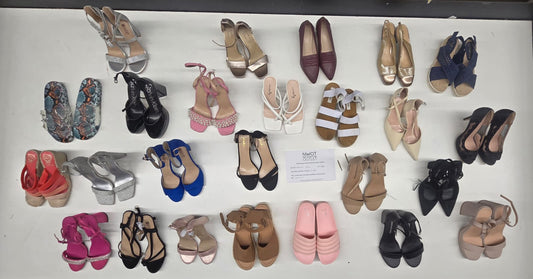 Amazon Brand Shoes | Assorted Footwear | Returns | 25 Pieces | Small Box# SMA-230