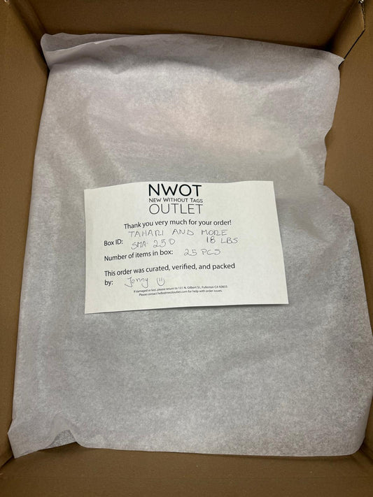 Tahari and more | Assorted Apparel | 25 Pieces | New with Tag |Small box #SMA-250