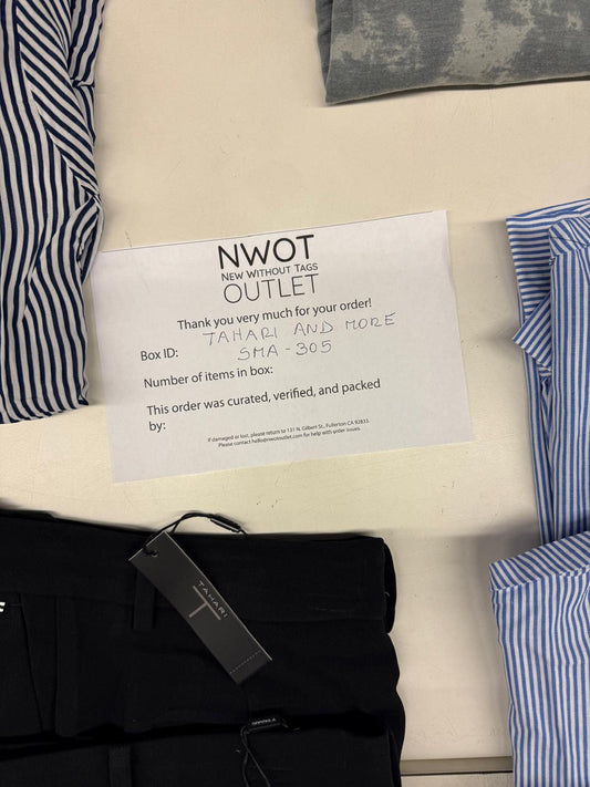 Tahari and more | Assorted Apparel | 25 Pieces | New with Tag |Small box #SMA-305