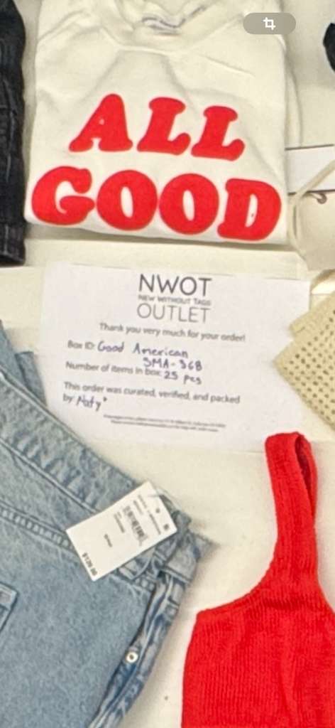 Good American | Assorted Women's Apparel | 25 Pieces | SMALL BOX # SMA-368