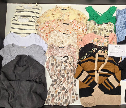 Doe And Rae | Women Assorted Apparel | 25 Pieces | Small Box# SMA-436