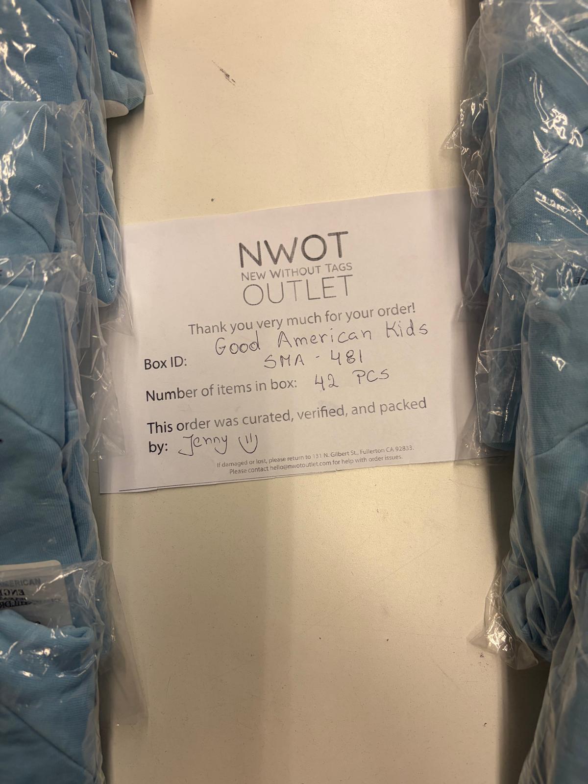 Good American | Assorted Kid's Apparel | 42 Pieces | SMALL BOX # SMA-481