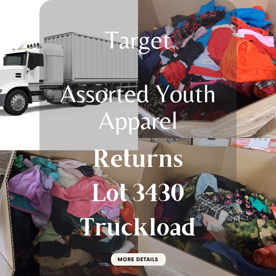 Target, Assorted Youth Apparel, Mixed Lot, Returns