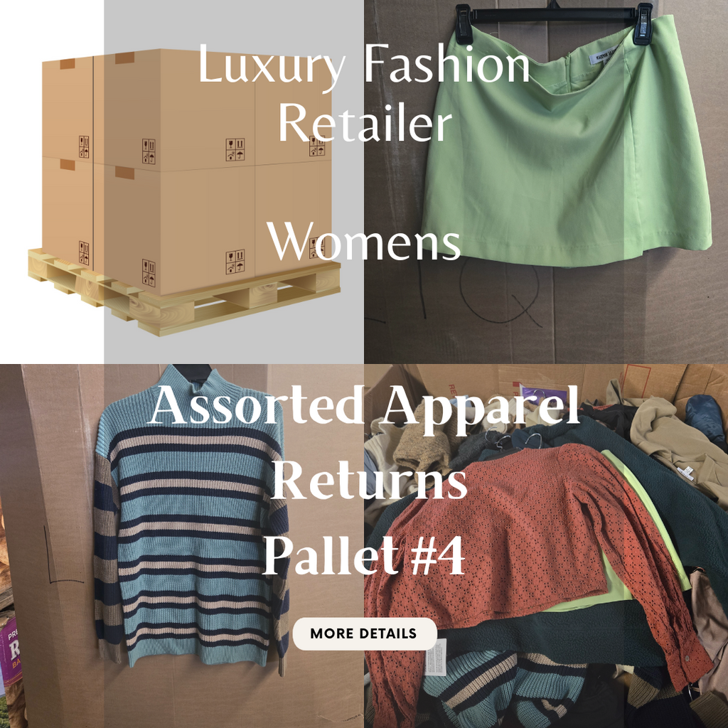 Luxury Fashion Retailer | Assorted Raw Apparel Mix | Womens | Returns | Pallet #4