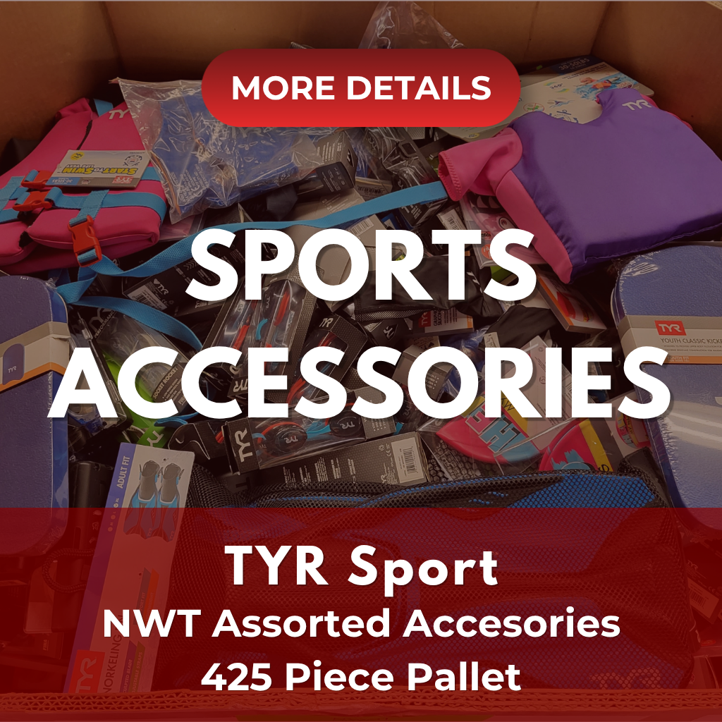 TYR SPORT | Assorted Men's, Women's & Kid's Accessories | NWT | 425 Pieces | Pallet #PA-671