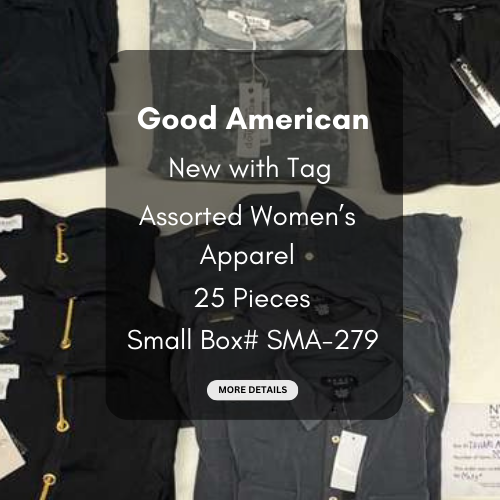 Good American | Assorted Women's Apparel | 25 Pieces | SMALL BOX # SMA-279