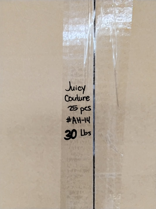 JUICY COUTURE | Women's Assorted Apparel | BRANDED BOX | NWT | 25 Pieces | Small Box #AH-14