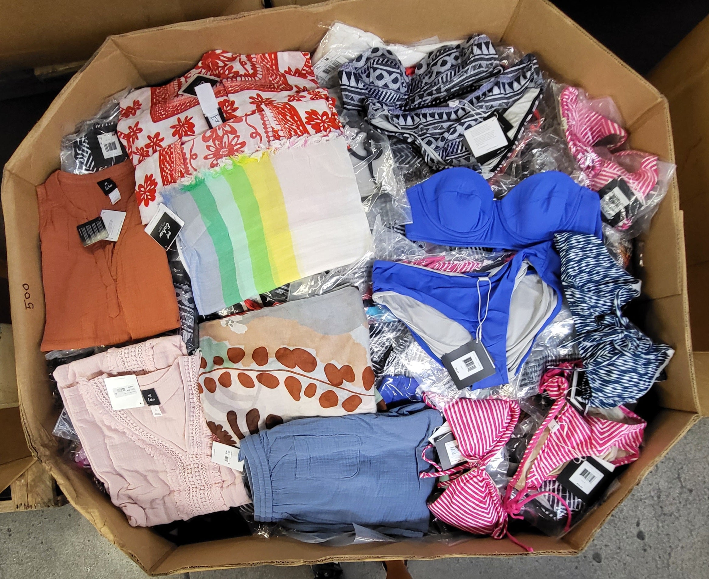 Echo New York women's cover-ups & swimwear | Assorted Women's Apparel | NWT | 500 Pieces | Pallet #PA-606
