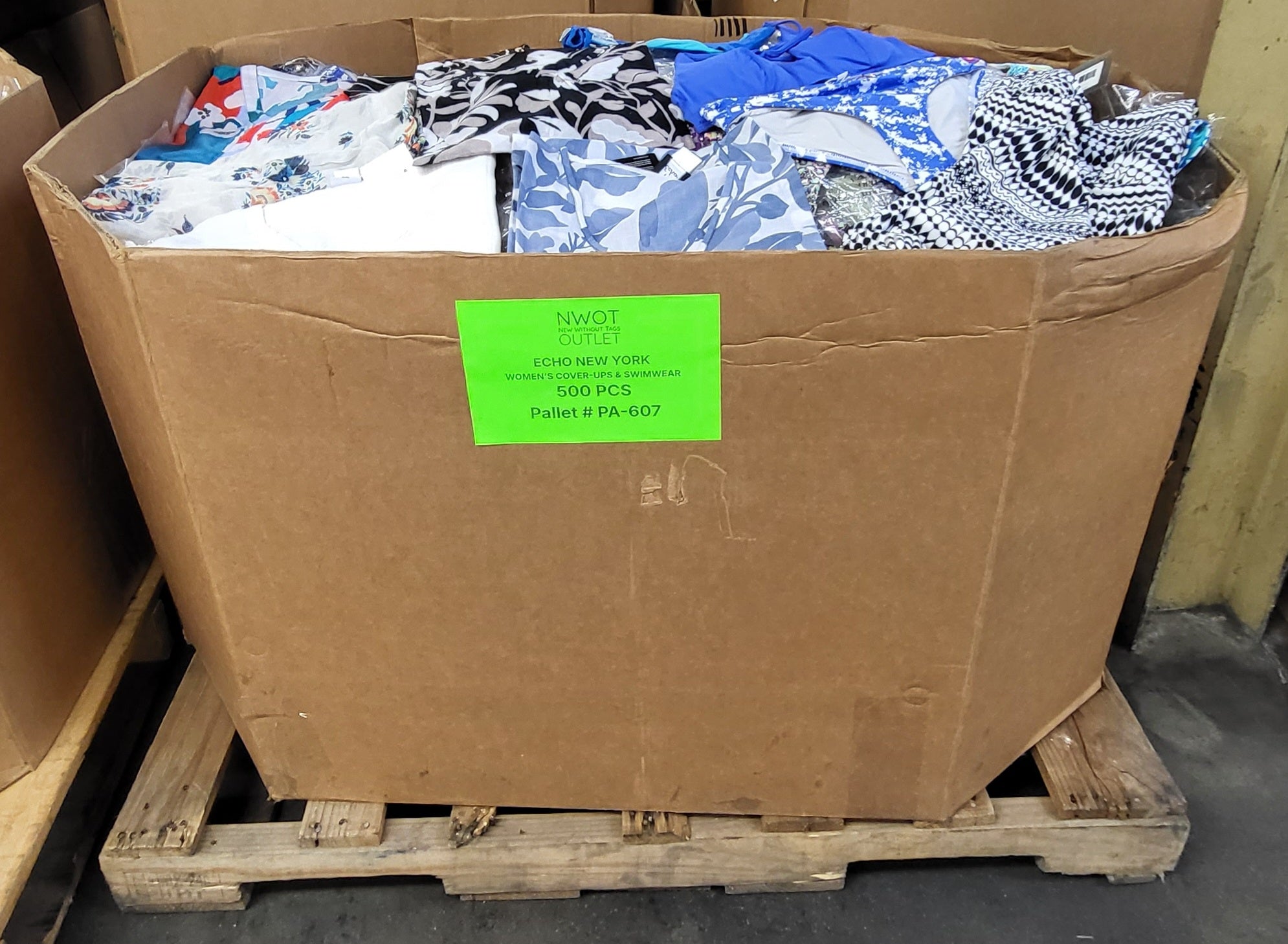 Echo New York Women's Cover-Ups & Swimwear | Assorted Women's Apparel | NWT | 500 Pieces | Pallet #PA-607