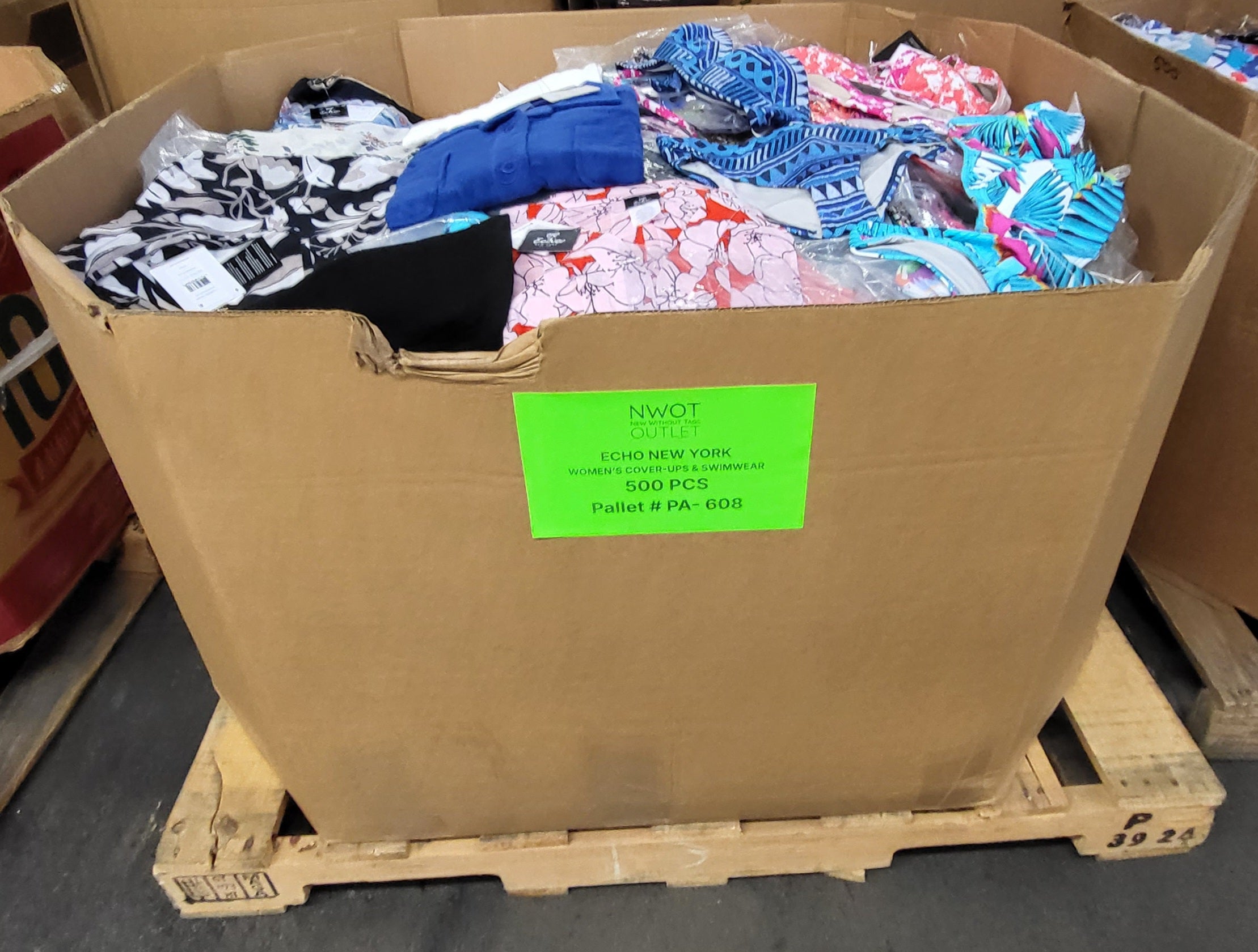 Echo New York Women's Cover-Ups & Swimwear | Assorted Women's Apparel | NWT | 500 Pieces | Pallet #PA-608