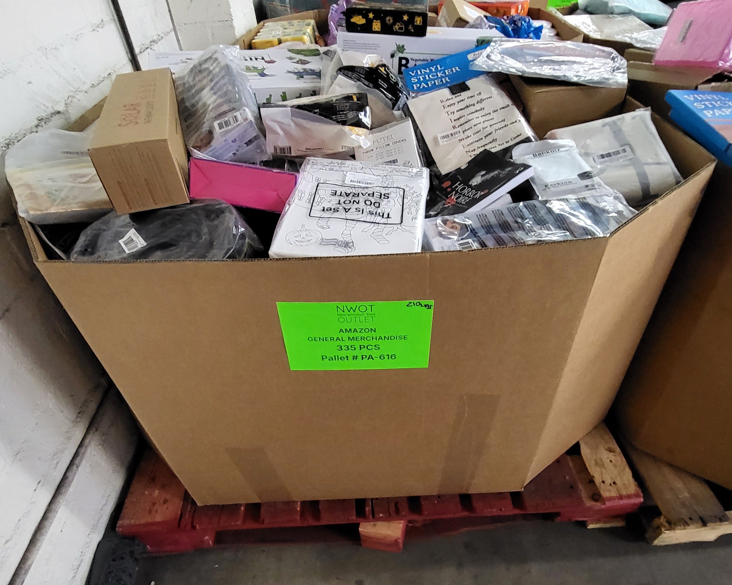 Amazon General Merchandise | Assorted Men's, Women's, Kid's General Merchandise | Returns | 335 Pieces | Pallet #PA-616