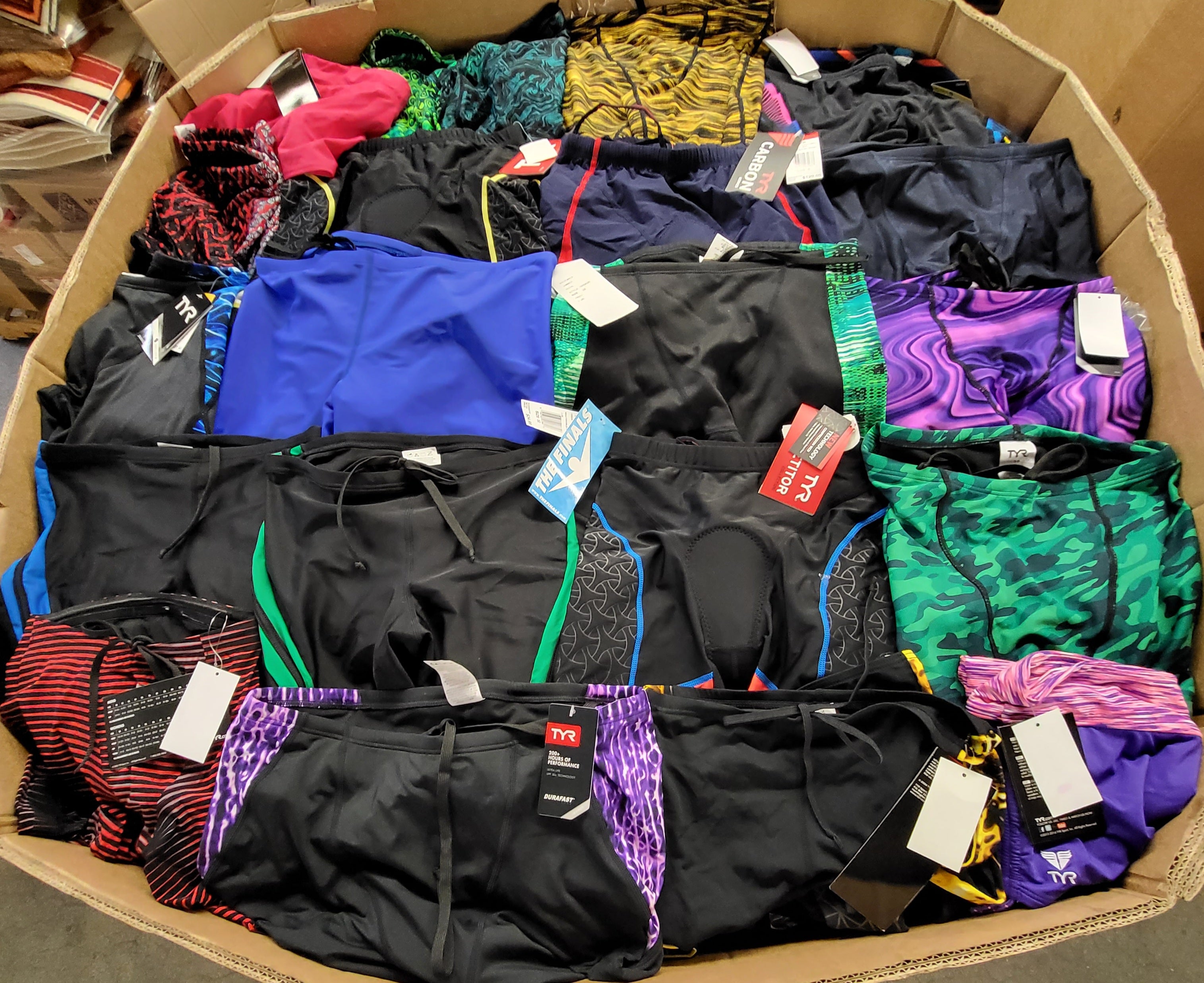 TYR SPORT BATHING SUIT | Assorted Men's, Women's Apparel | NWT | 1900 Pieces | Pallet #PA-636