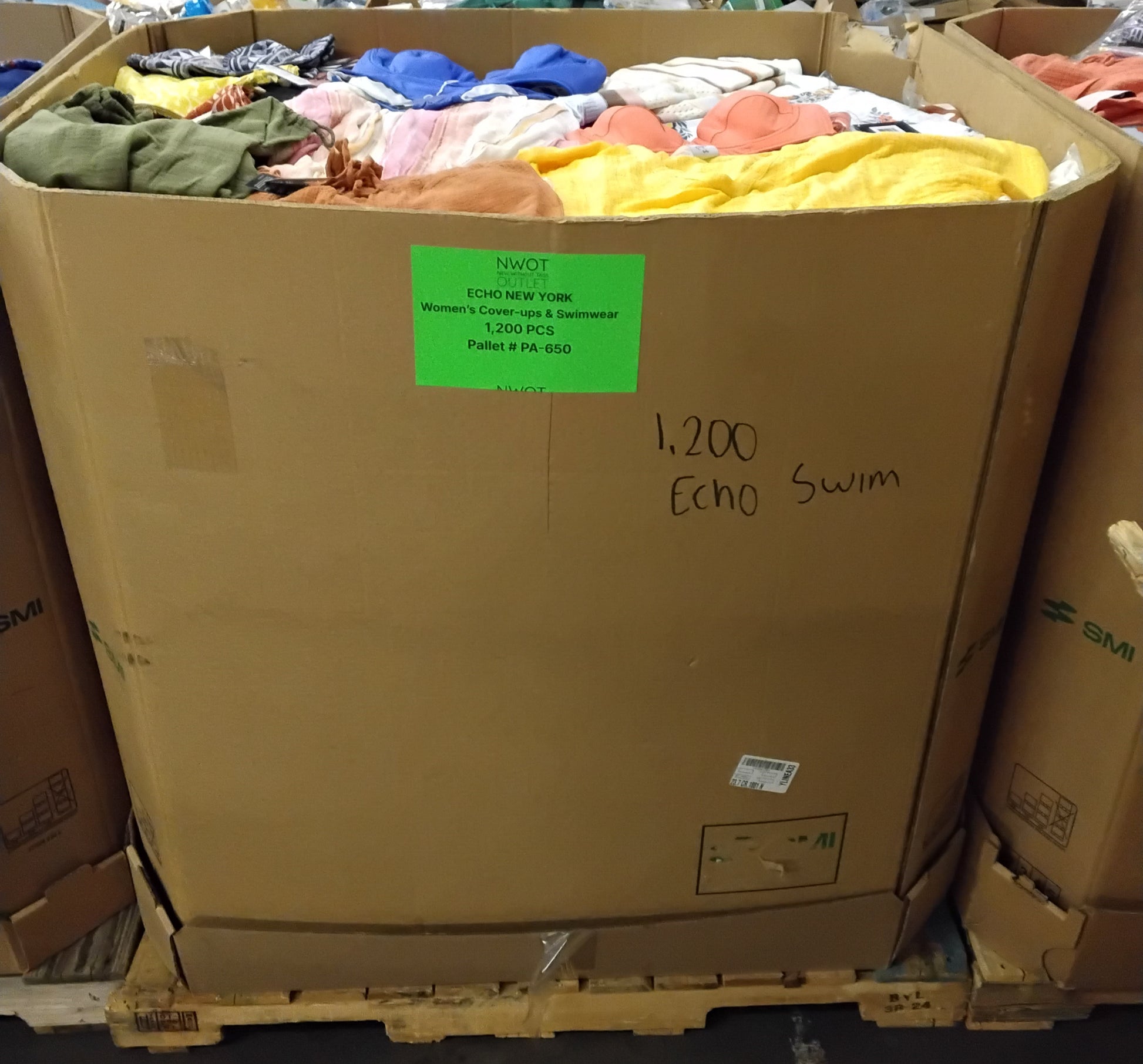 ECHO NEW YORK | Assorted Women's Apparel | NWT | 1200 Pieces | Pallet #PA-650