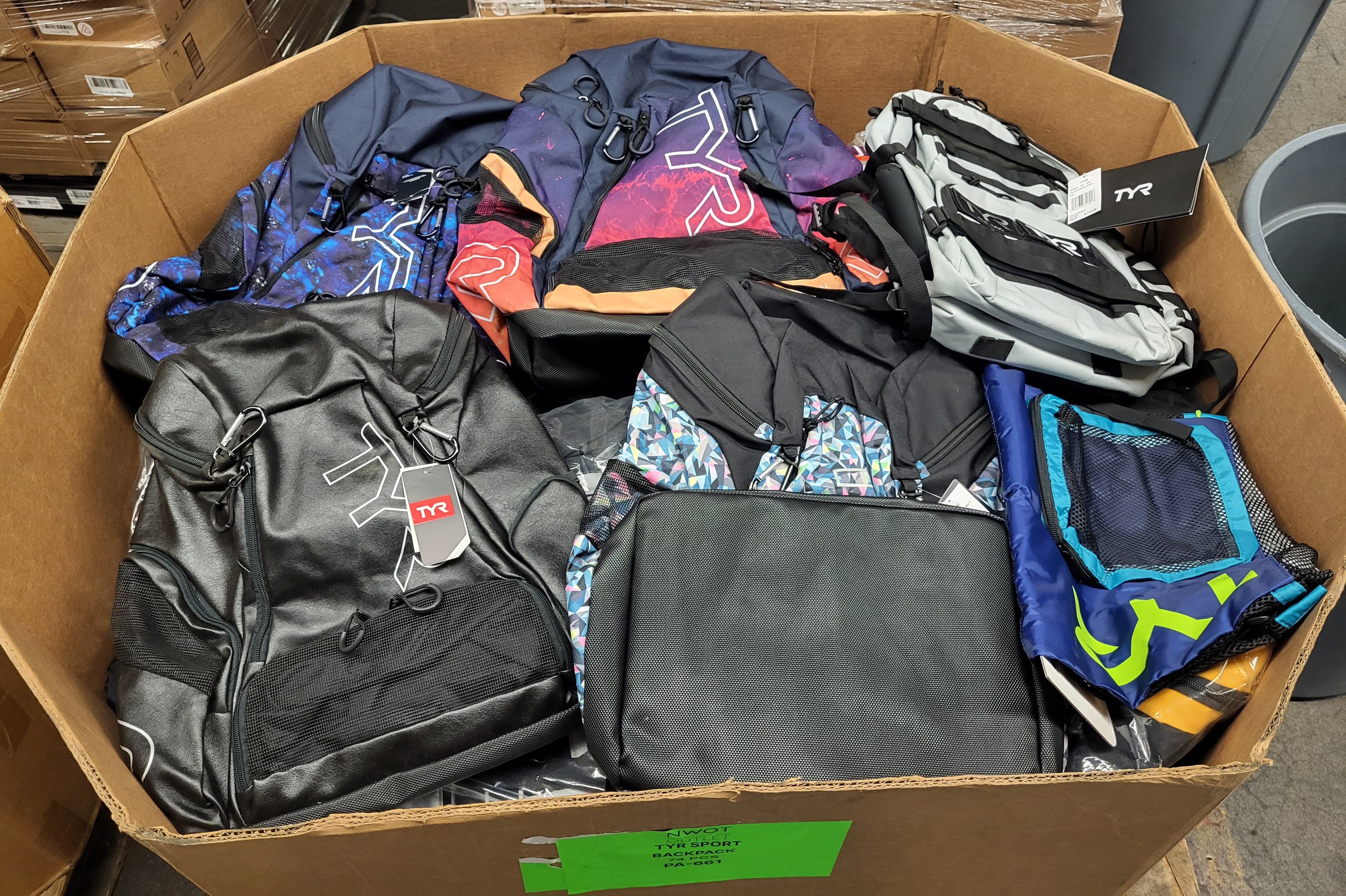 TYR SPORT | Assorted Men's, Women's Accessories | NWT | 74 Pieces | Pallet #PA-661