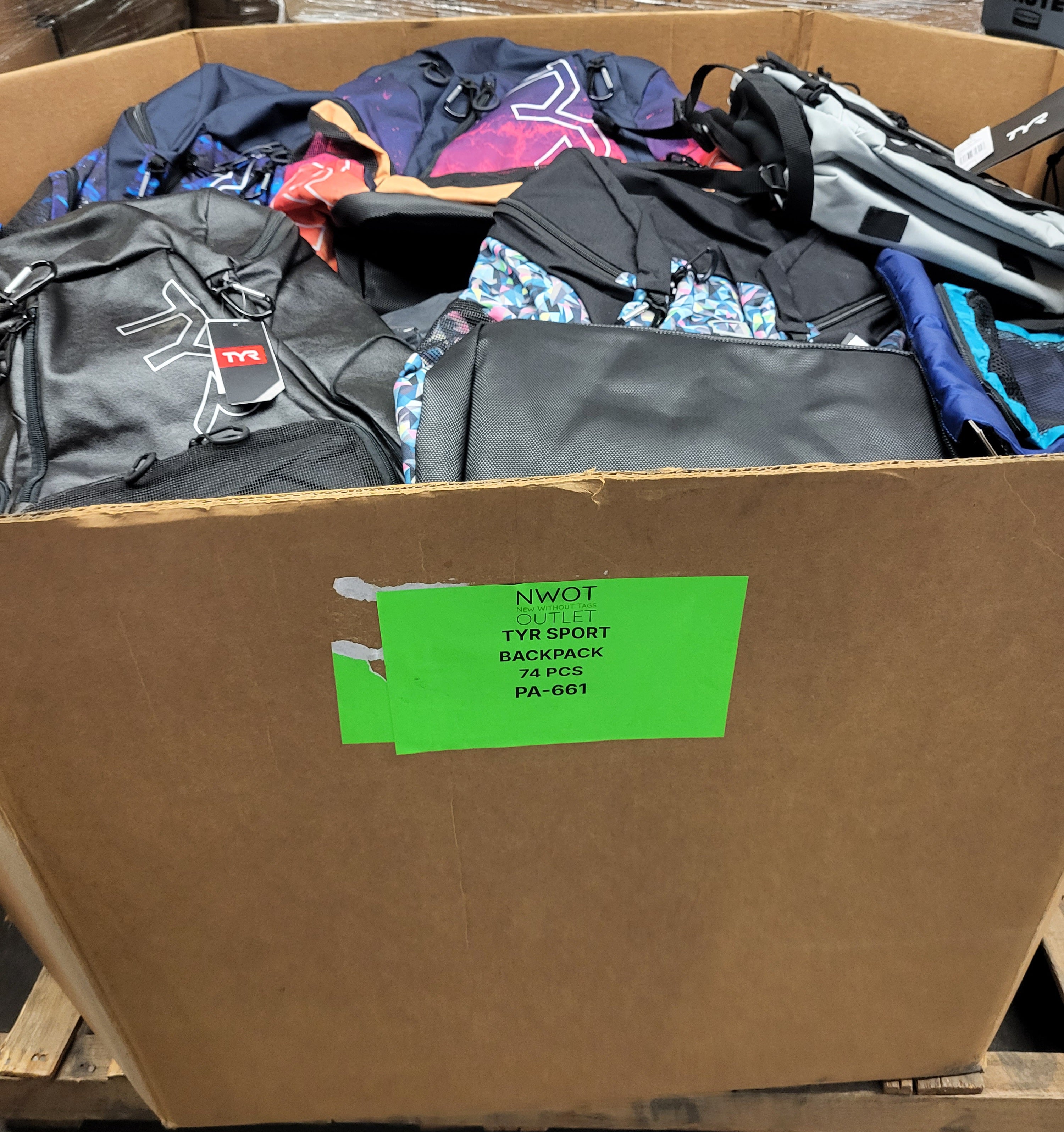 TYR SPORT | Assorted Men's, Women's Accessories | NWT | 74 Pieces | Pallet #PA-661