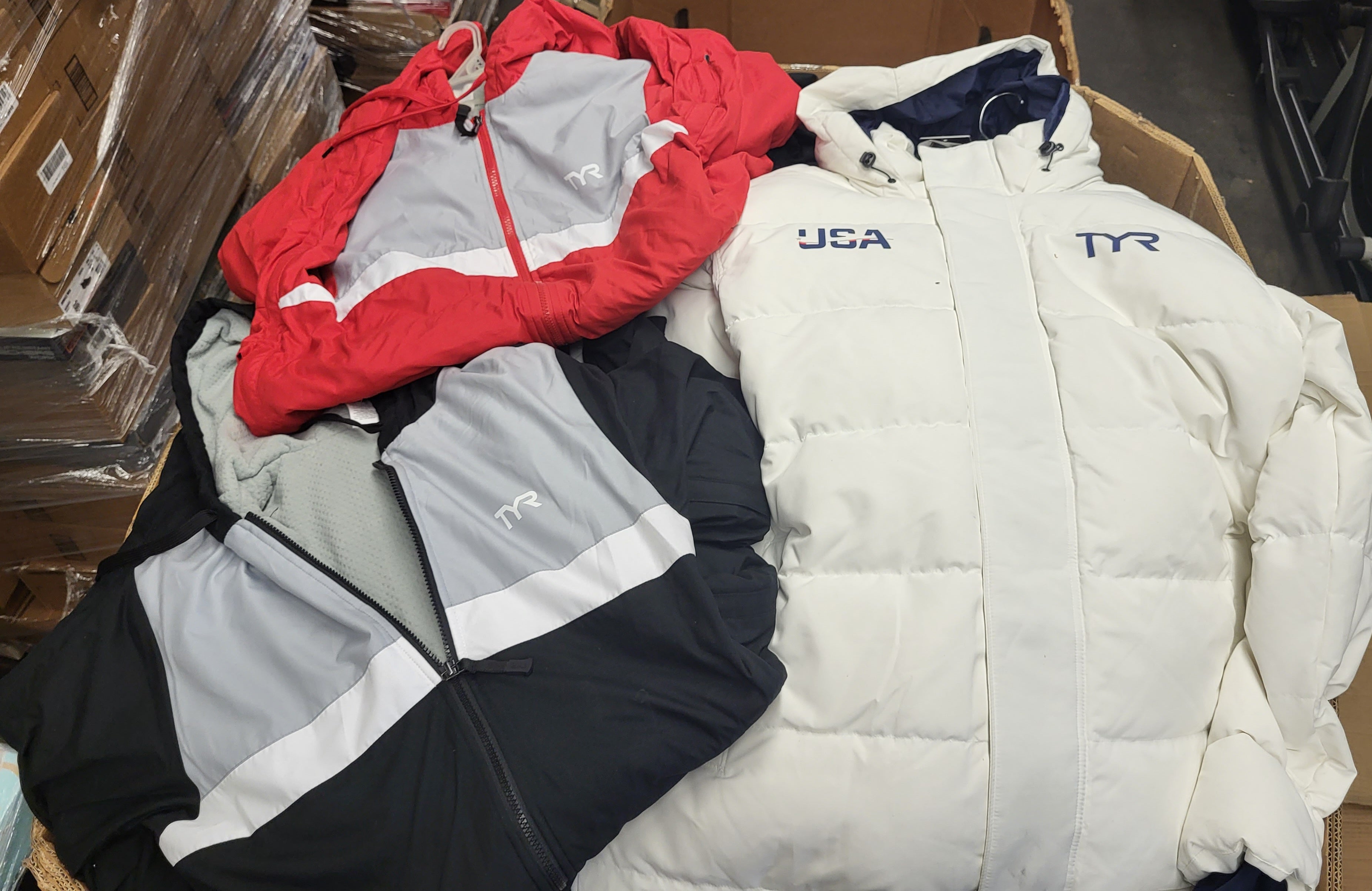 TYR SPORT | Assorted Men's, Women's Apparel | NWT | 119 Pieces | Pallet #PA-660