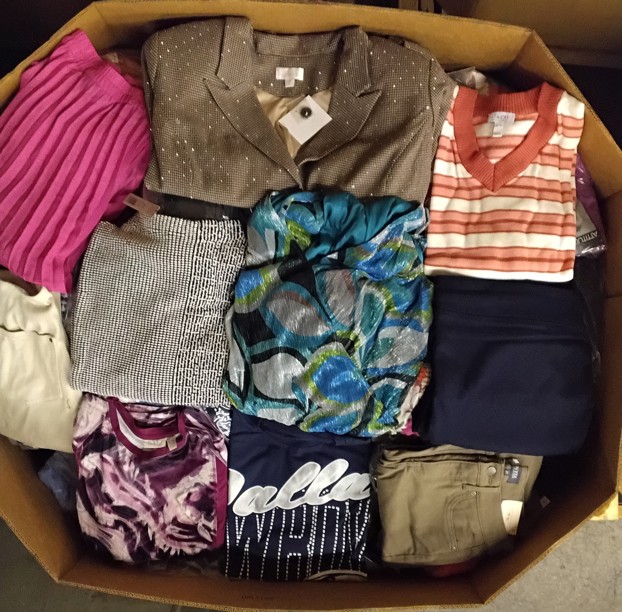 QVC MIXED WOMEN'S APPAREL BRANDS | Assorted Women's Apparel | NWT | 300 (38 pallets) Pieces | Pallet #PA-669