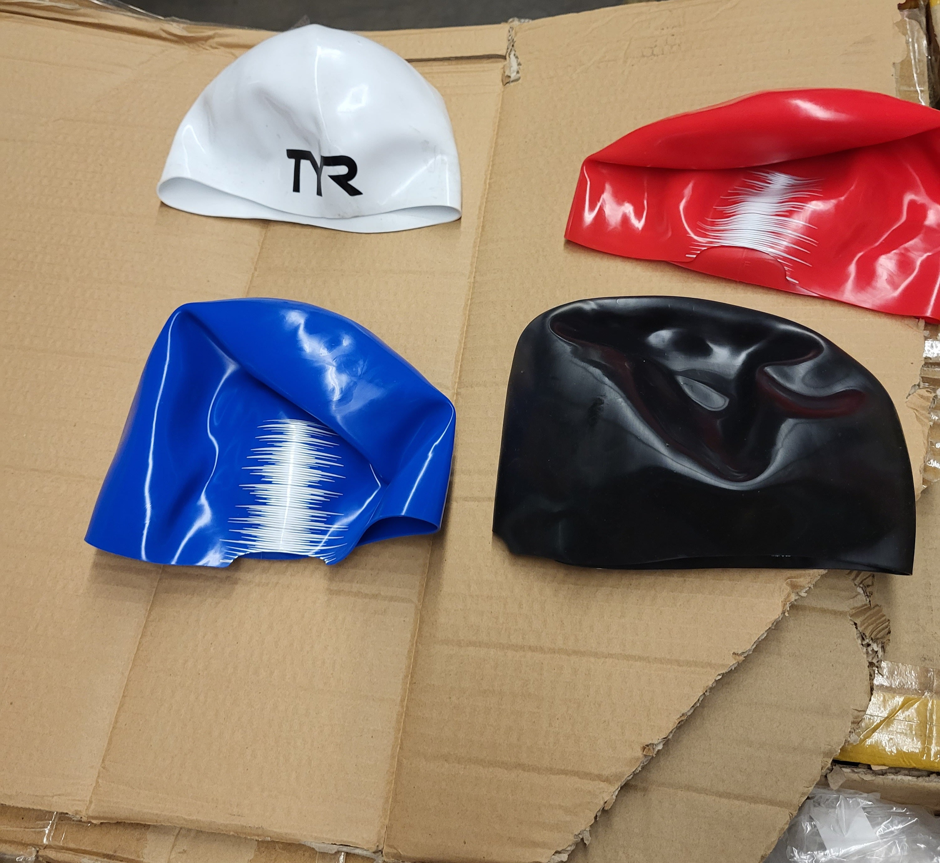 TYR SPORT SPORTING DOMECAPS | Assorted Men's, Women's Accessories | NWOT | 1287 Pieces | Pallet #PA-662