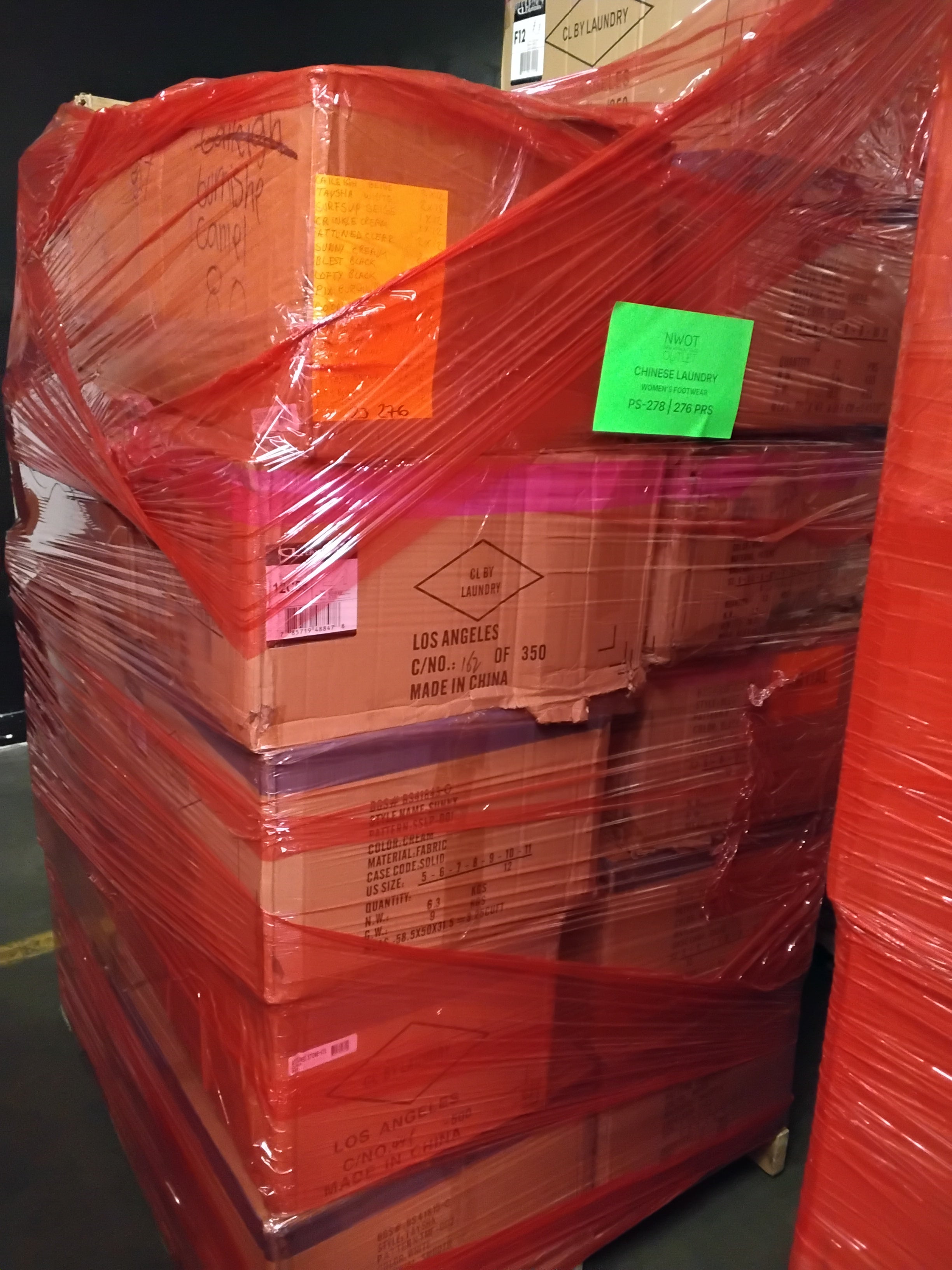 CHINESE LAUNDRY WOMEN'S FOOTWEAR | Assorted Women's Footwear | NWT | 260 Pairs | Pallet #PS-280