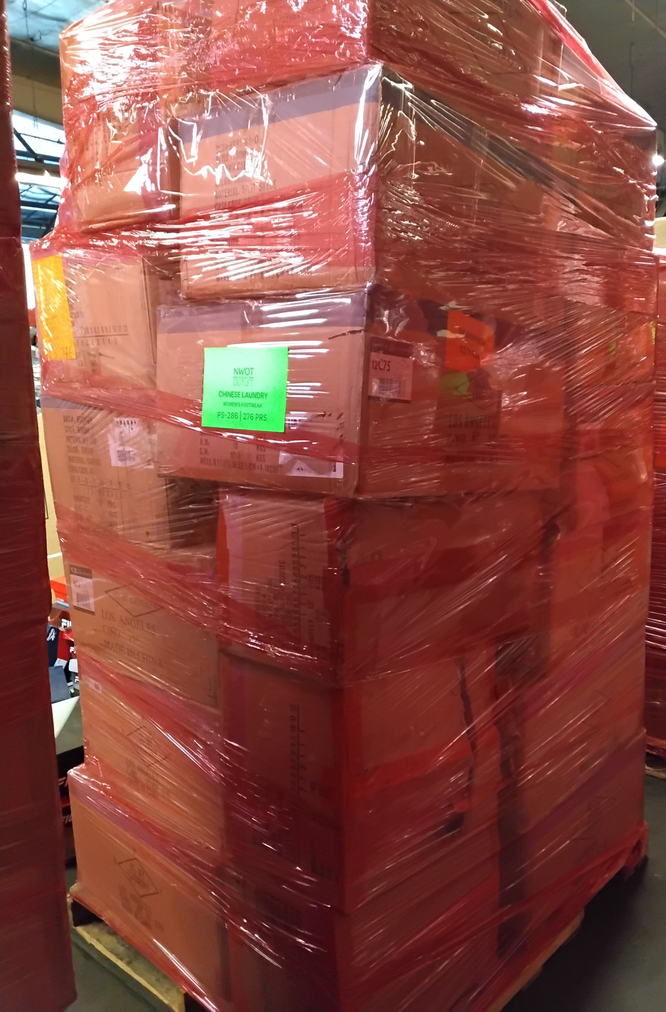 CHINESE LAUNDRY | Assorted Women's Footwear | NWT | 276 Pairs | Pallet #PS-286