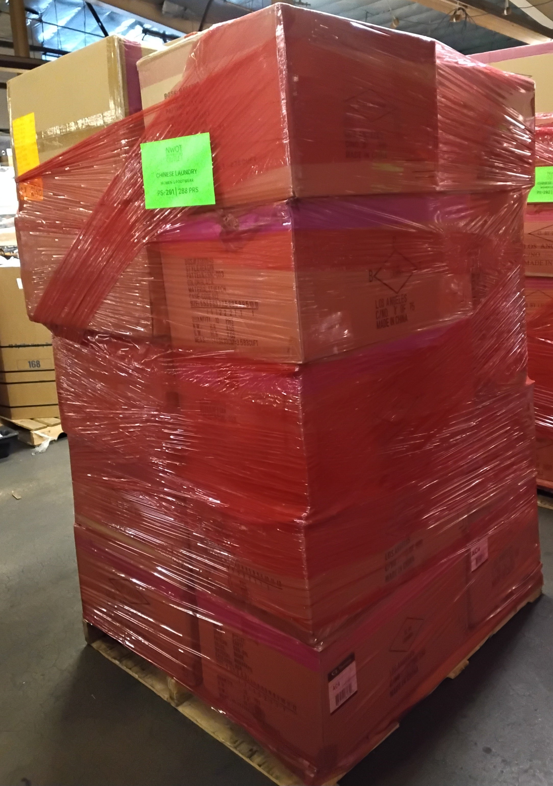 CHINESE LAUNDRY | Assorted Women's Footwear | NWT | 288 Pairs | Pallet #PS-291