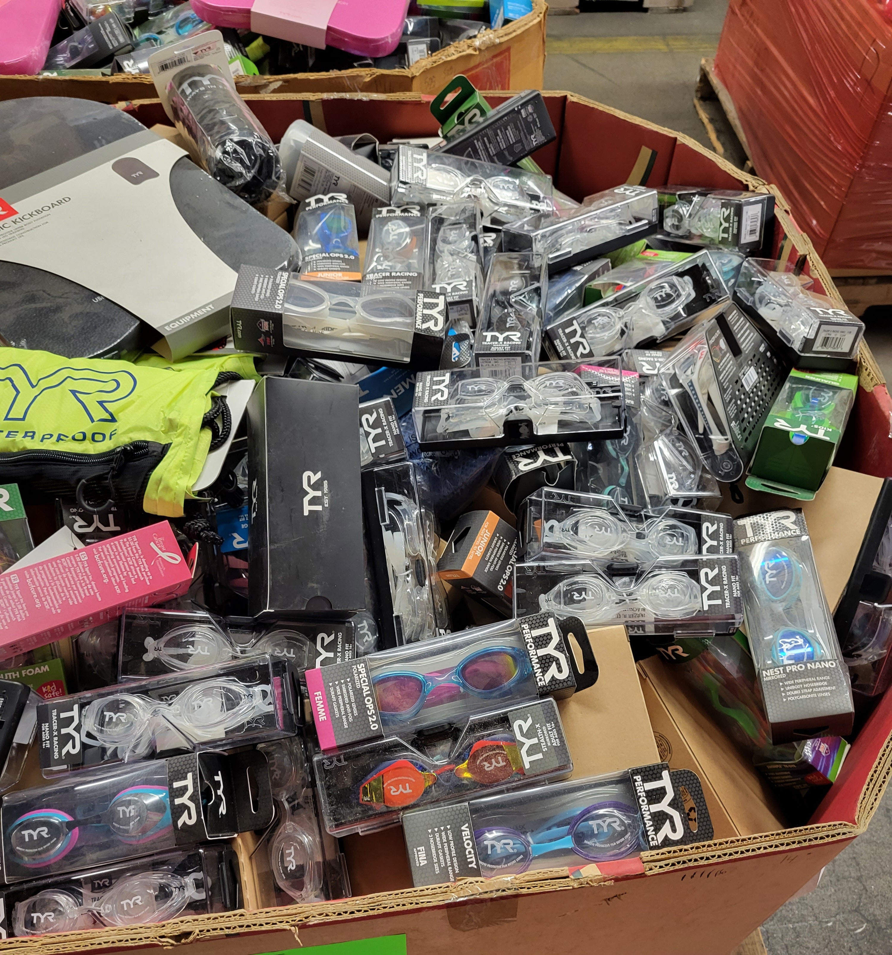 TYR SPORT | Assorted Men's, Women's & Kid's Accessories | NWT | 466 Pieces | Pallet #PA-670