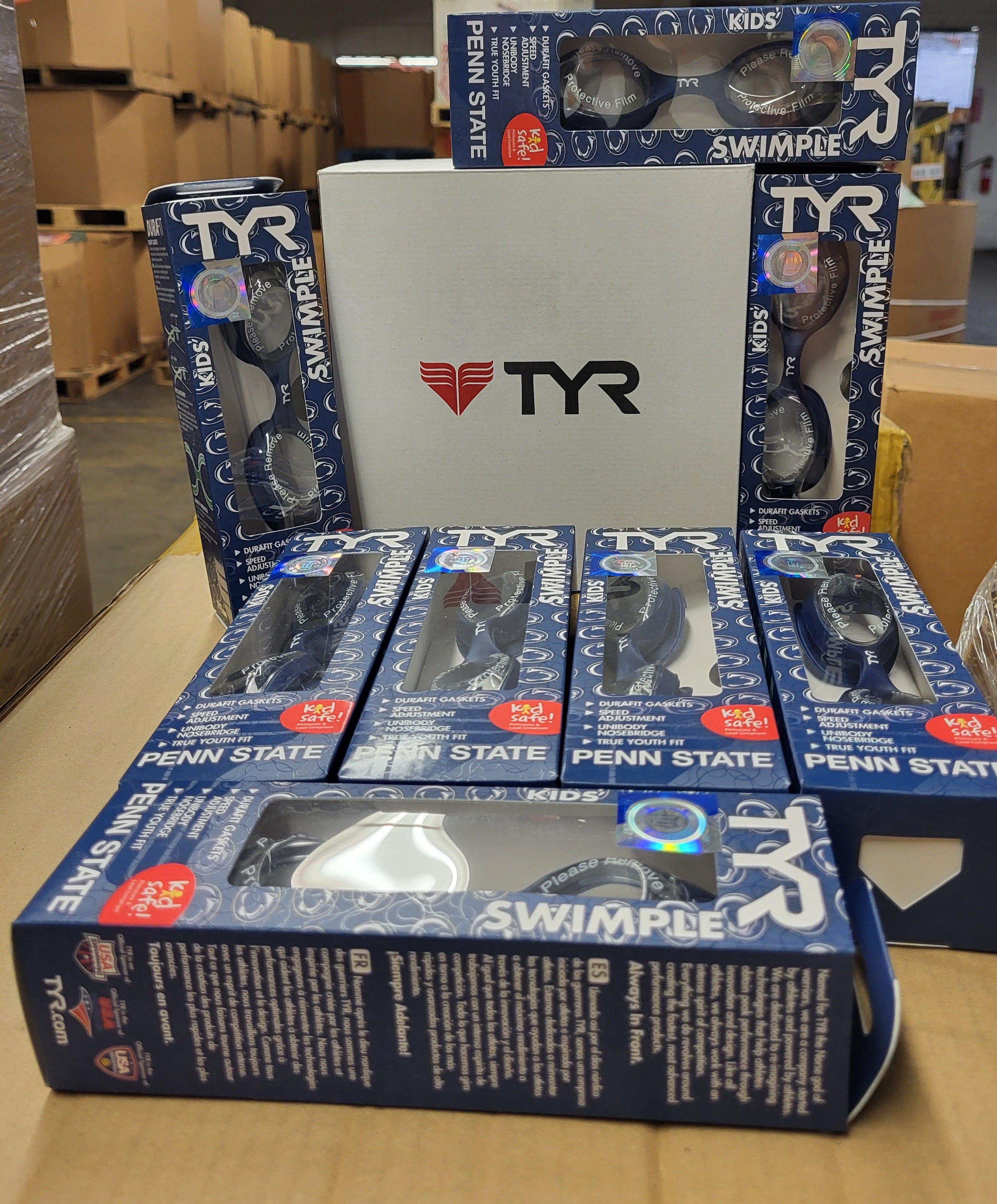 TYR Sport Goggles | Assorted Men's, Women's & Kid's Accessories | NWT | 100 Pieces | Small Box #SMA-583
