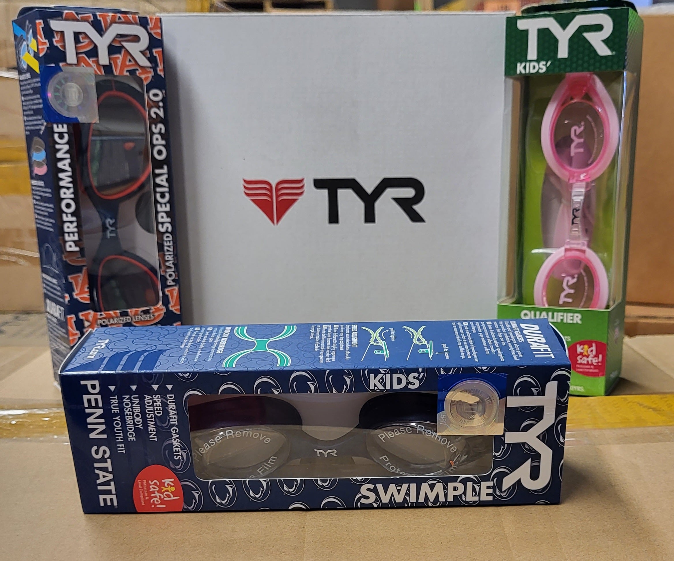 TYR SPORT GOGGLES | Assorted Men's, Women's & Kid's Accessories | NWT | 100 Pieces | Small Box #SMA-587