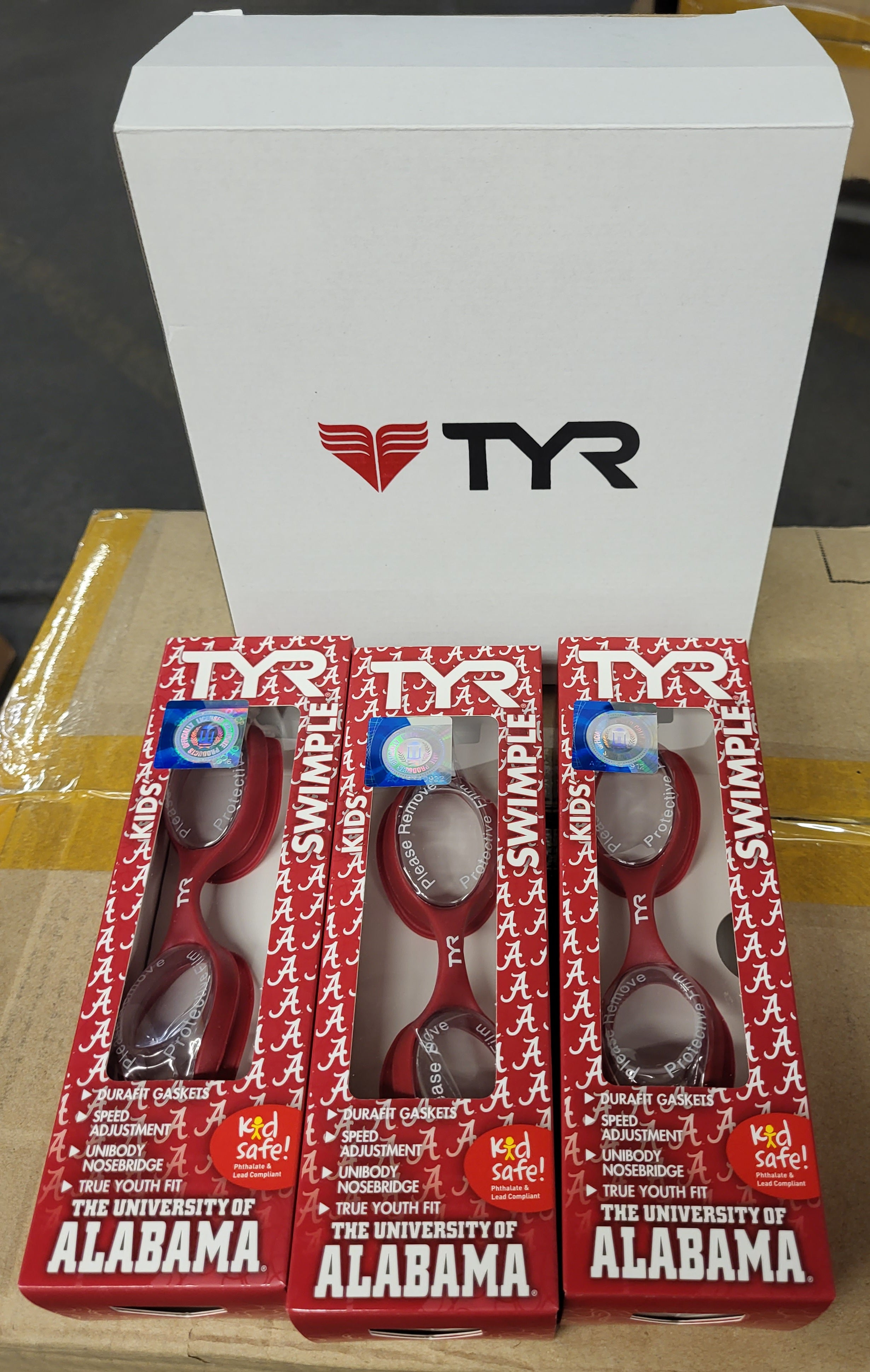TYR SPORT GOGGLES | Assorted Kid's Accessories | NWT | 100 Pieces | Small Box #SMA-589