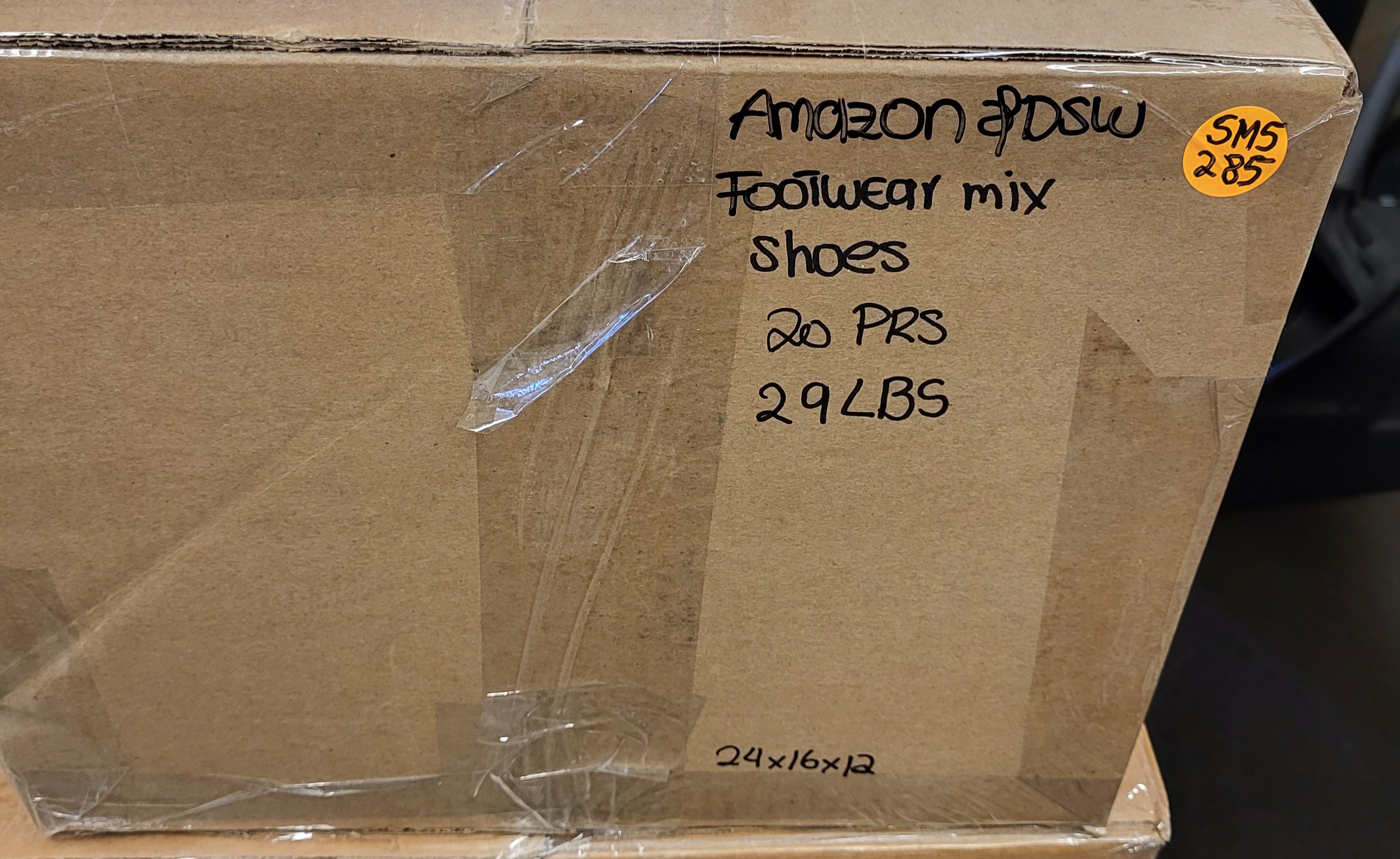 AMAZON & DSW FOOTWEAR MIX | Assorted Men's, Women's Footwear | Returns | 20 Pairs | Small Box #SMS-285