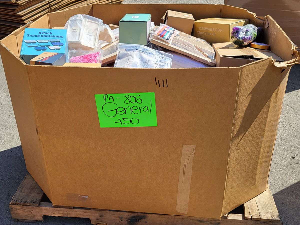 Amazon General Merchandise | Assorted Men's, Women's & Kid's General Merchandise | Returns | 450 Pieces | Pallet #PA-806