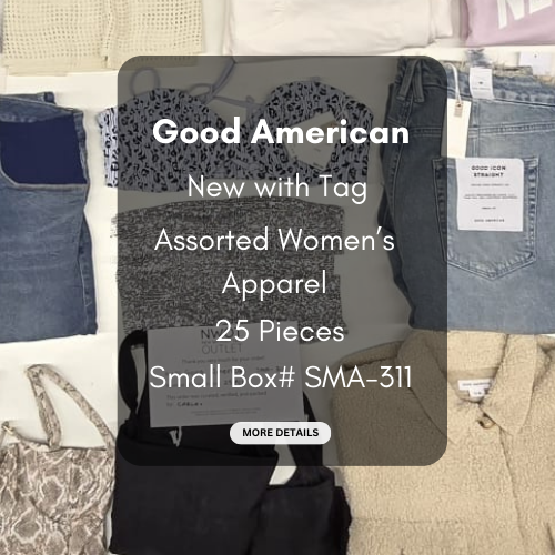 Good American | Assorted Women's Apparel | 25 Pieces | SMALL BOX # SMA-311