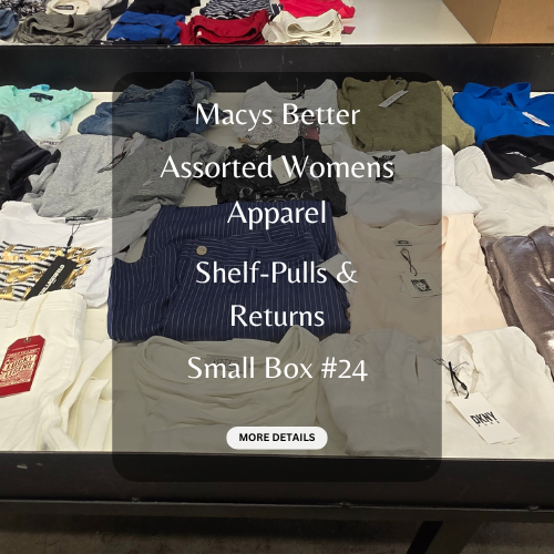 Macys Better | Assorted Womens Apparel | Shelf-Pulls & Returns | 25 Pieces | Small Box #24