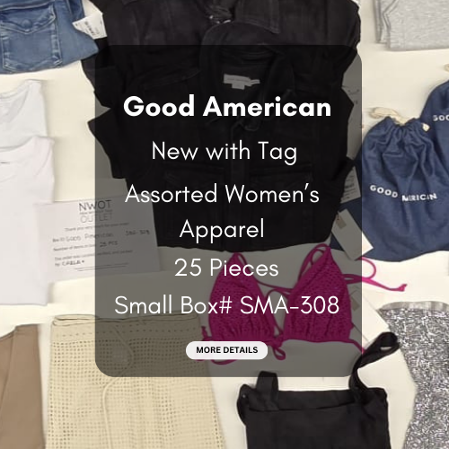 Good American | Assorted Women's Apparel | 25 Pieces | SMALL BOX # SMA-308