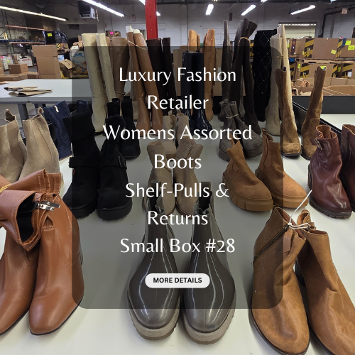 Luxury Fashion Retailer | Women's Assorted Boots | Shelf Pulls & Returns | 25 Pieces | Small Box #28