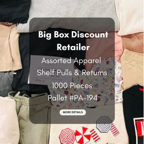 Target | Assorted  Apparel | 1000 Pieces | Shelf Pulls & Returns | Pallet #PA-194